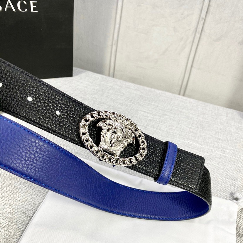 Versace Designer Belt Mens Belts Womens Brand Belt Luxury Belt Length 100-125cm Woman Men Belt Fashion Classics Casual Classic Medusa Avatar Buckle Buckle Designer High Quality Belt