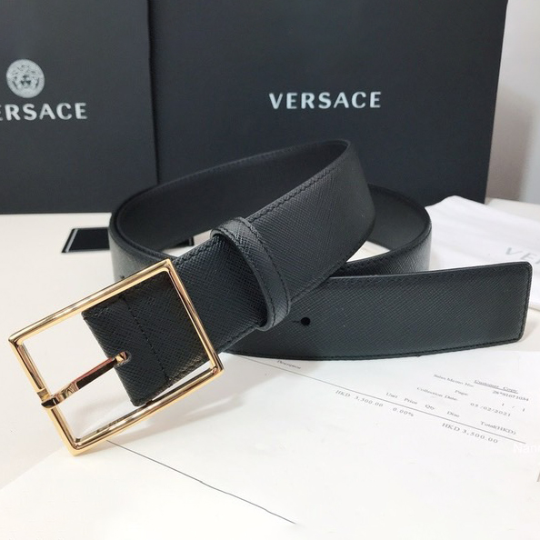 Versace Designer Belt Mens Belts Womens Brand Belt Luxury Belt Length 100-125cm Woman Men Belt Fashion Classics Casual Classic Letter Smooth Buckle Designer High Quality Belt