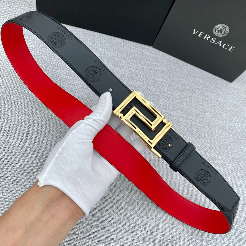 Versace Classic Designer Belt Belts For Women Man Designer Casual Letter Smooth Buckle Belt Couple Lovers Style