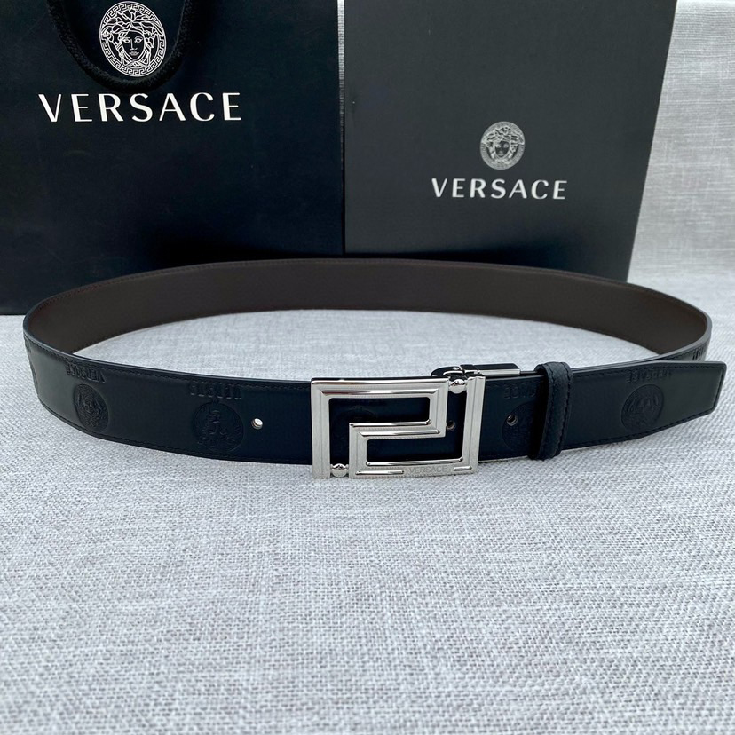 Versace Classic Designer Belt Belts For Women Man Designer Casual Letter Smooth Buckle Belt Couple Lovers Style