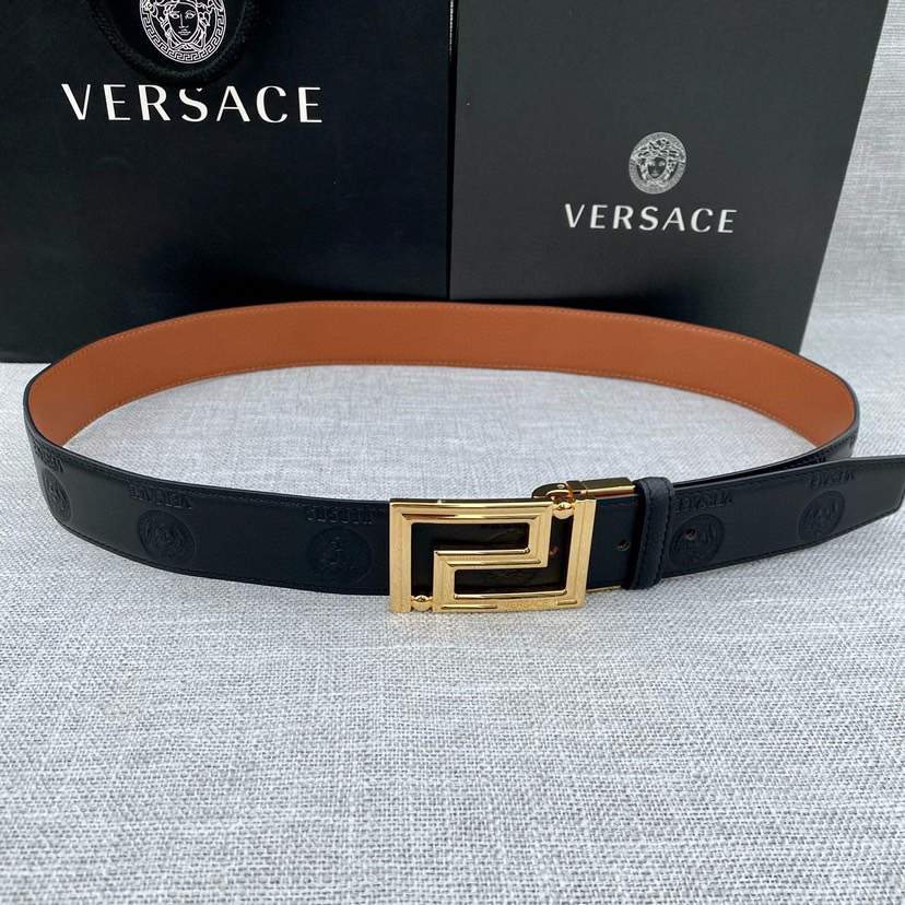 Versace Classic Designer Belt Belts For Women Man Designer Casual Letter Smooth Buckle Belt Couple Lovers Style