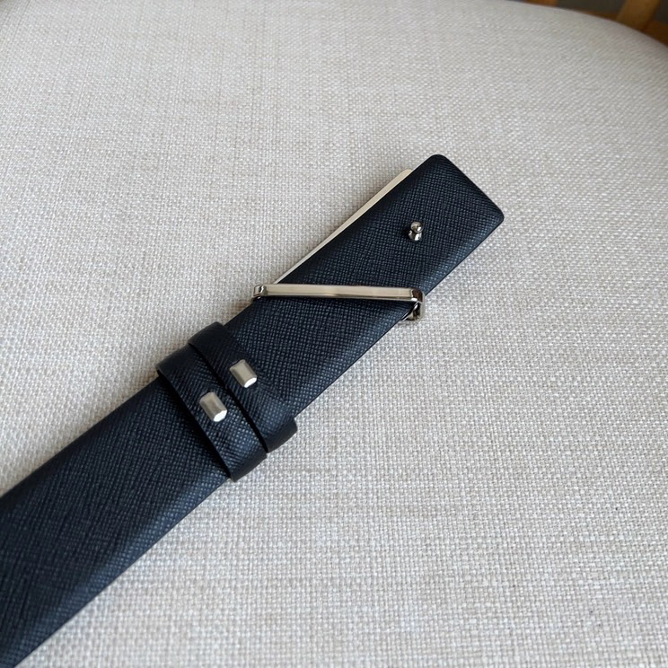 Prada Designer Belt Men Belts Women's Brand Belt Buckle Belt Is A Multifunctional Combination Accessory Series That Can Be Easily Paired With A Triangular Logo Through The Universal Simplicity Of Women And Men With A Width Of 3.5cm And With Box