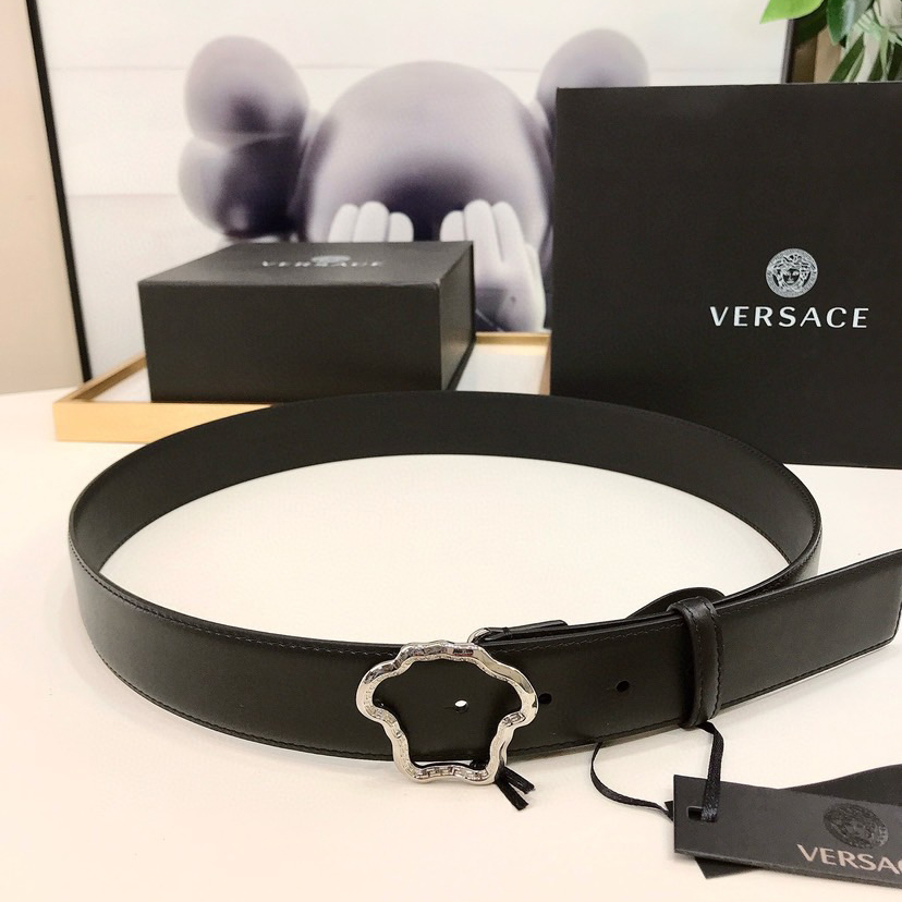 Versace Designer Belt Mens Belts Womens Brand Belt Luxury Belt Length 100-125cm Woman Men Belt Fashion Classics Casual Classic Medusa Avatar Buckle Buckle Designer High Quality Belt