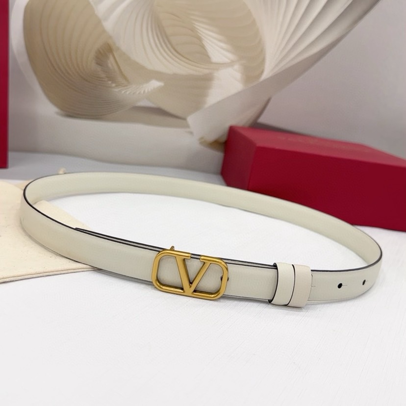 Valentino Belts For Women Designer Belt Womens Formal Smooth Buckle Woman Narrow Genuine Leather Golden Bronze Cowhide Design Thin Optional High Quality