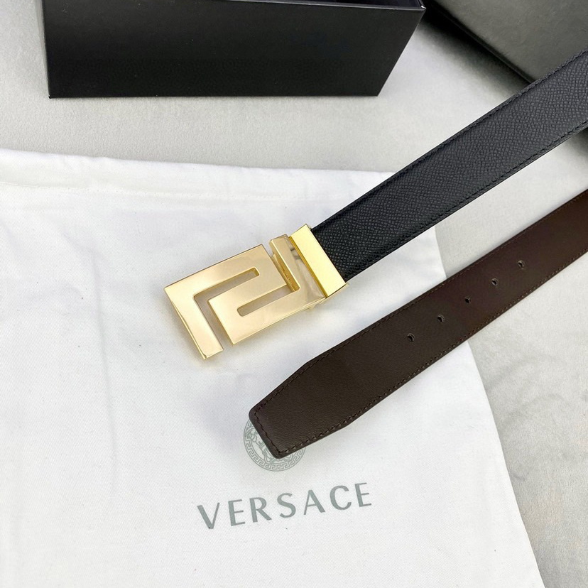 Versace Classic Designer Belt Belts For Women Man Designer Casual Letter Smooth Buckle Belt Couple Lovers Style