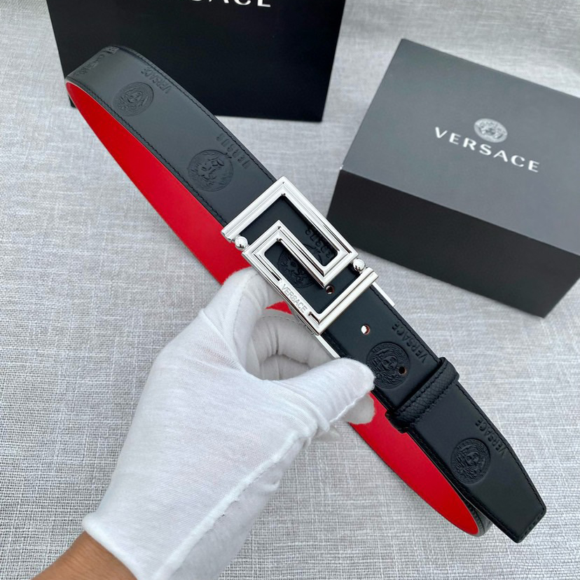 Versace Classic Designer Belt Belts For Women Man Designer Casual Letter Smooth Buckle Belt Couple Lovers Style