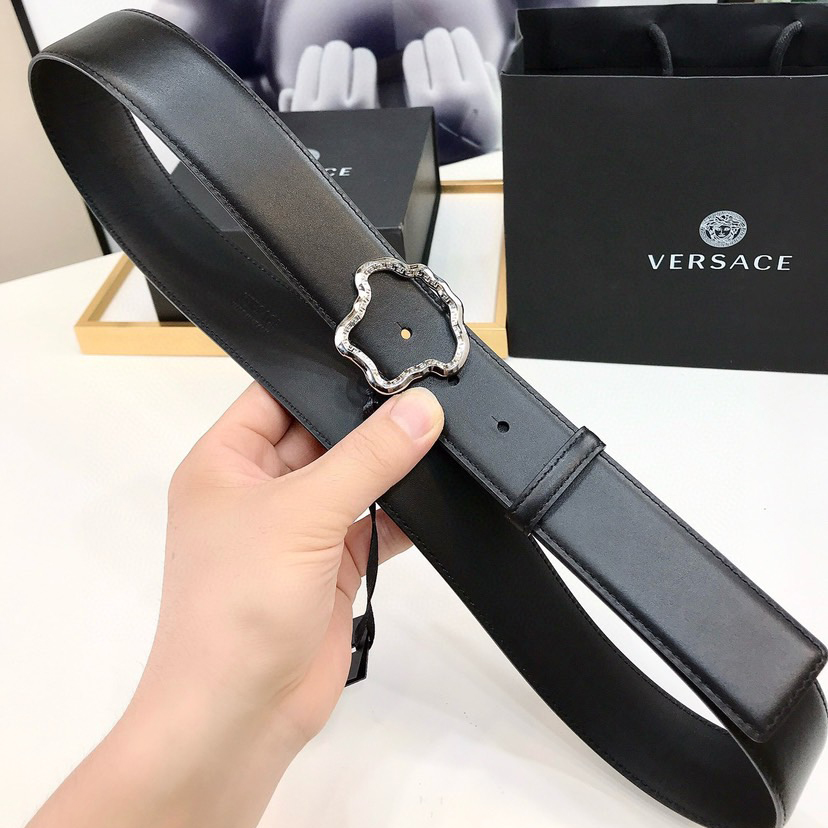 Versace Designer Belt Mens Belts Womens Brand Belt Luxury Belt Length 100-125cm Woman Men Belt Fashion Classics Casual Classic Medusa Avatar Buckle Buckle Designer High Quality Belt