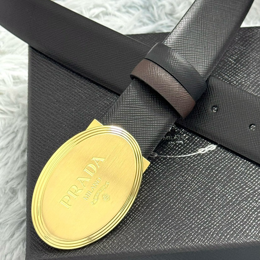 Prada Designer Belt Mens Belts Womens Brand Belt Luxury Belt Length 100-125cm Woman Men Belt Fashion Classics Casual Classic Rotundity Smooth Buckle Designer High Quality Belt