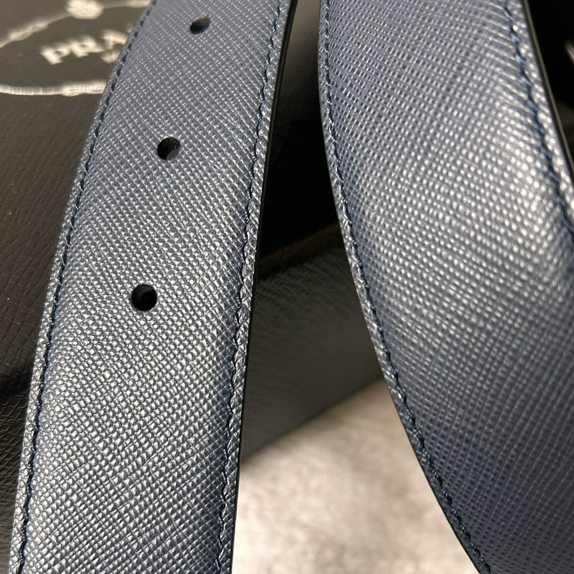 Prada Designer Belt Mens Belts Luxury Belt Length 100-125cm Men Belt Fashion Classics Casual Classic Square Smooth Buckle Designer High Quality Belt Men With A Width Of 3.5cm And With Box