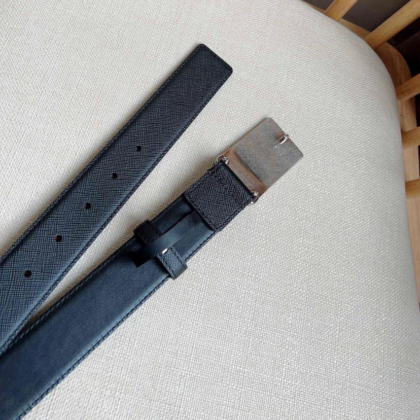 Prada Designer Belt Mens Belts Womens Brand Belt Luxury Belt Length 100-125cm Woman Men Belt Fashion Classics Casual Classic Letter Smooth Buckle Designer High Quality Belt