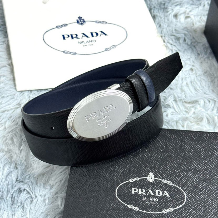 Prada Designer Belt Mens Belts Womens Brand Belt Luxury Belt Length 100-125cm Woman Men Belt Fashion Classics Casual Classic Rotundity Smooth Buckle Designer High Quality Belt