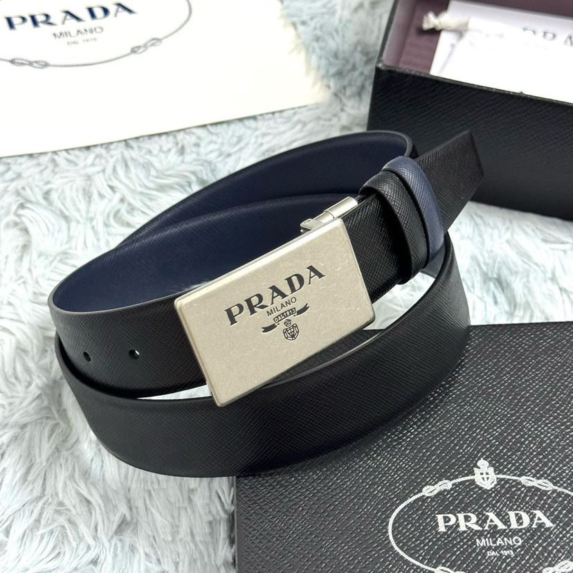 Prada Designer Belt Mens Belts Womens Brand Belt Luxury Belt Length 100-125cm Woman Men Belt Fashion Classics Casual Classic Letter Smooth Buckle Designer High Quality Belt