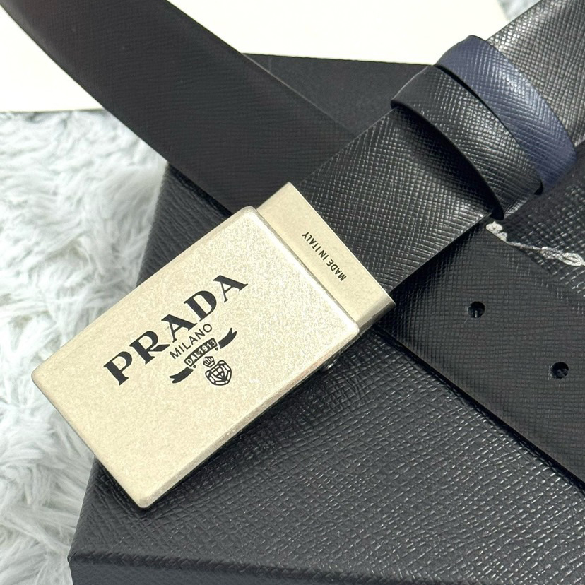 Prada Designer Belt Mens Belts Womens Brand Belt Luxury Belt Length 100-125cm Woman Men Belt Fashion Classics Casual Classic Letter Smooth Buckle Designer High Quality Belt