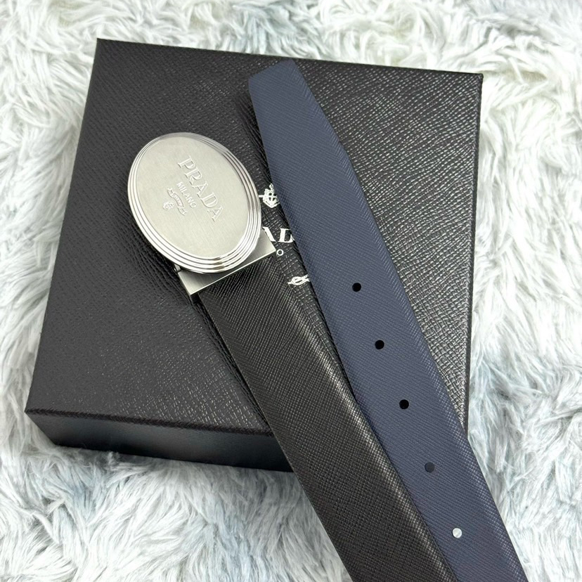 Prada Designer Belt Mens Belts Womens Brand Belt Luxury Belt Length 100-125cm Woman Men Belt Fashion Classics Casual Classic Rotundity Smooth Buckle Designer High Quality Belt