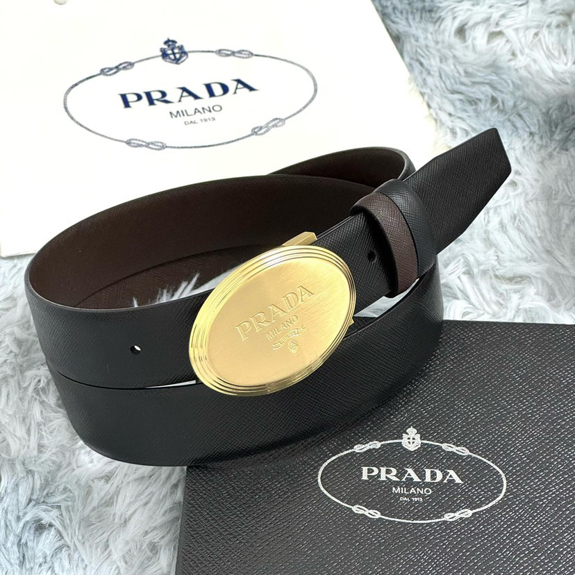 Prada Designer Belt Mens Belts Womens Brand Belt Luxury Belt Length 100-125cm Woman Men Belt Fashion Classics Casual Classic Rotundity Smooth Buckle Designer High Quality Belt