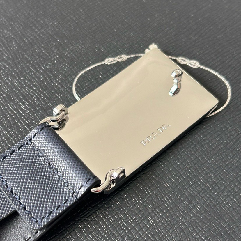 Prada Designer Belt Mens Belts Luxury Belt Length 100-125cm Men Belt Fashion Classics Casual Classic Square Smooth Buckle Designer High Quality Belt Men With A Width Of 3.5cm And With Box