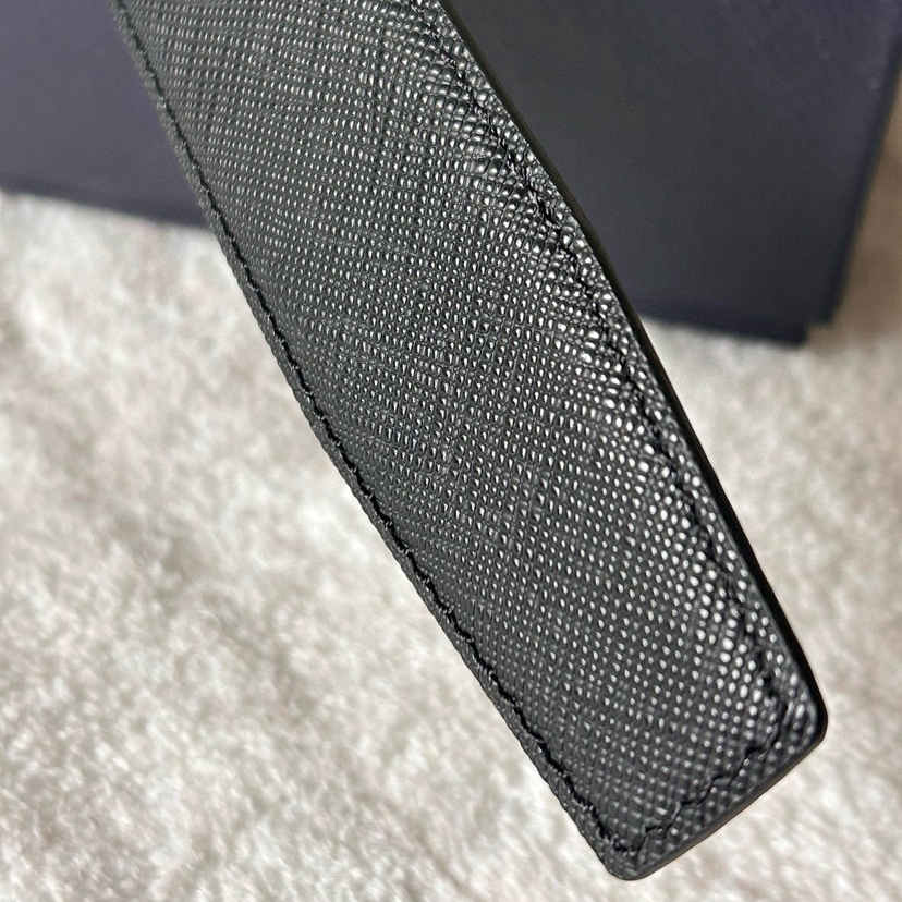 Prada Designer Belt Mens Business Leisure Belt With Smooth Leather Steel Buckle At The Bottom Featuring A Minimalist Design With Hollowed Out Letters And Adorned With The Ada Logo To Outline Exquisite Details Men With A Width Of 3.5cm And With Box