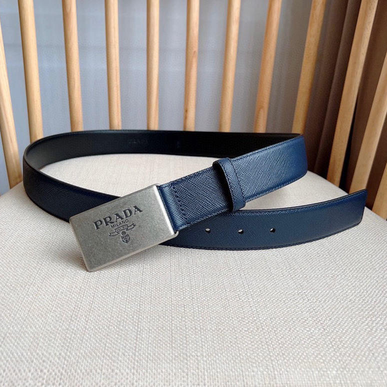 Prada Designer Belt Mens Belts Womens Brand Belt Luxury Belt Length 100-125cm Woman Men Belt Fashion Classics Casual Classic Letter Smooth Buckle Designer High Quality Belt