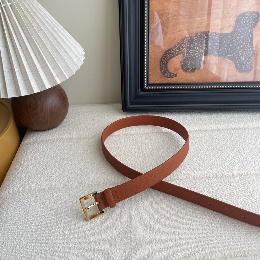 Prada Belts For Women Designer Belts Woman Square Buckle With Ada Brand Logo On The Buckle Double-Sided Lychee Patterned Calf Leather Versatile And Fashionable Simple And Elegant