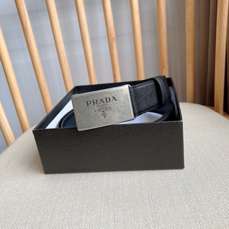 Prada Designer Belt Mens Belts Womens Brand Belt Luxury Belt Length 100-125cm Woman Men Belt Fashion Classics Casual Classic Letter Smooth Buckle Designer High Quality Belt