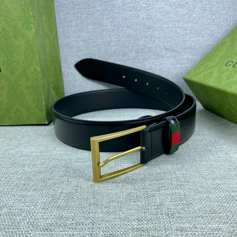 Gucci Designer Belt Mens Belts Luxury Belt Length 100-125cm Men Belt Fashion Classics Casual Classic Square Smooth Buckle Designer High Quality Belt Men With A Width Of 4.0cm And With Box