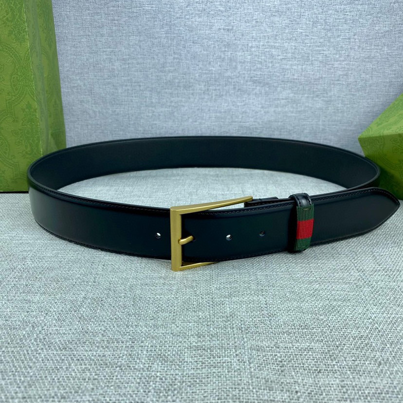 Gucci Designer Belt Mens Belts Luxury Belt Length 100-125cm Men Belt Fashion Classics Casual Classic Square Smooth Buckle Designer High Quality Belt Men With A Width Of 4.0cm And With Box