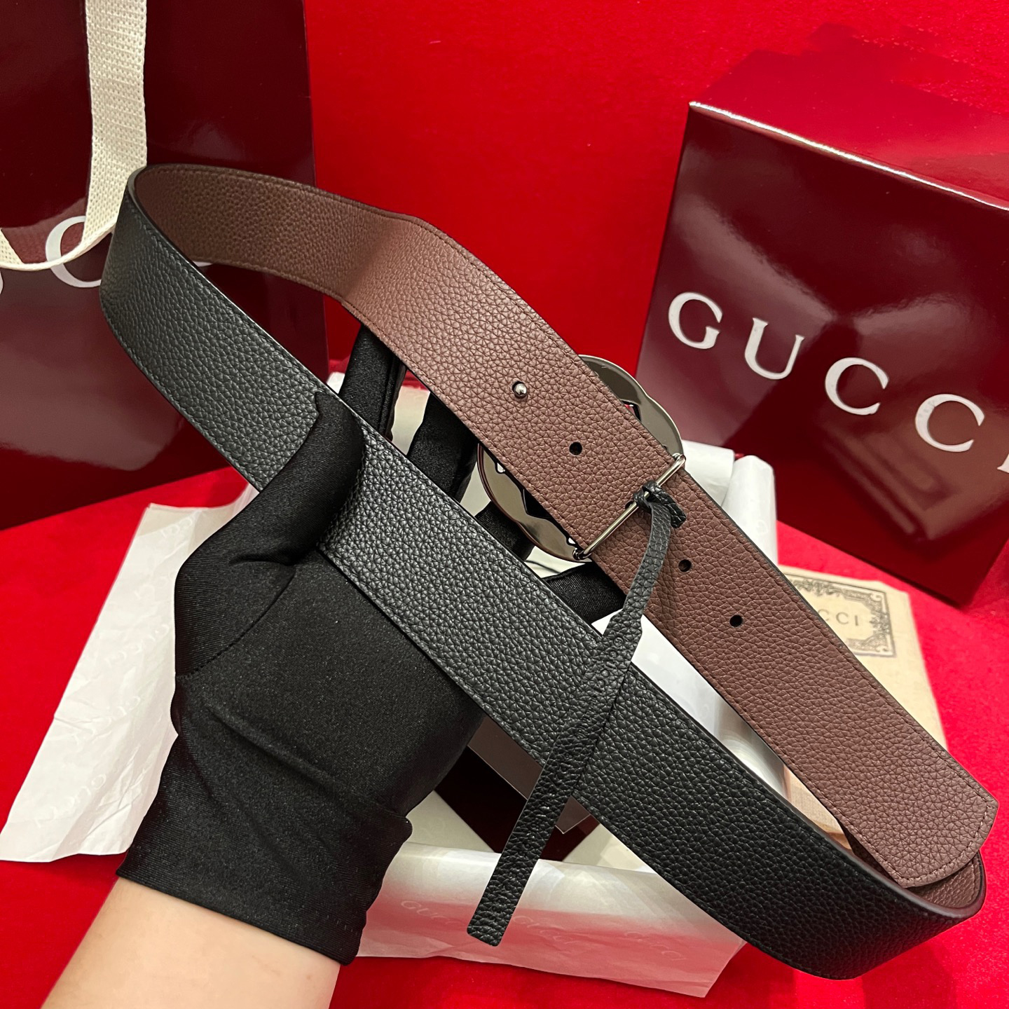 Gucci Designer Belt Mens Belts Luxury Belt Length 100-125cm Men Belt Fashion Classics Casual Classic Letter Smooth Buckle Designer High Quality Belt