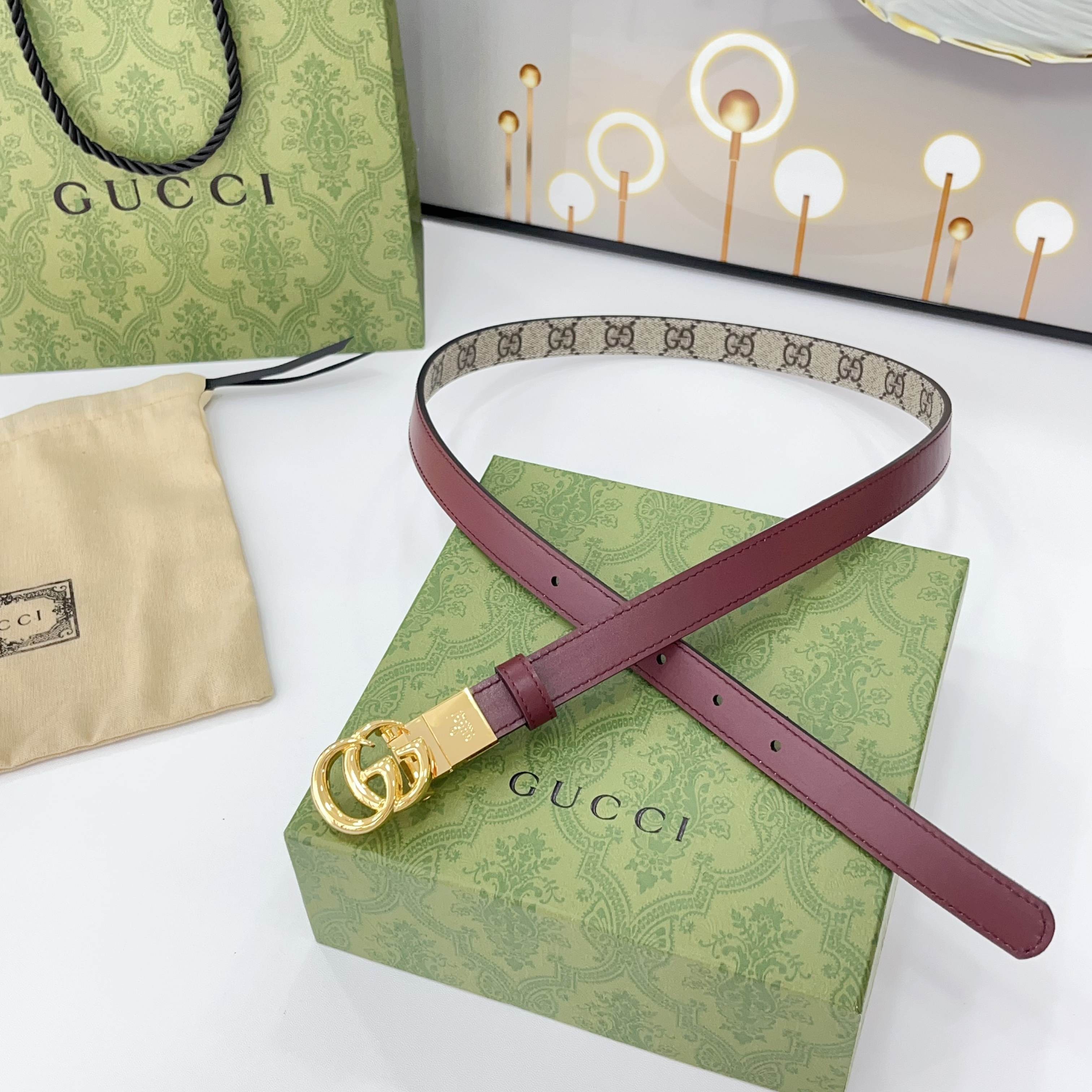 Gucci Belts For Women Designer Belt Womens Formal Smooth Buckle Woman Narrow Genuine Leather Golden Bronze Cowhide Design Thin Optional High Quality