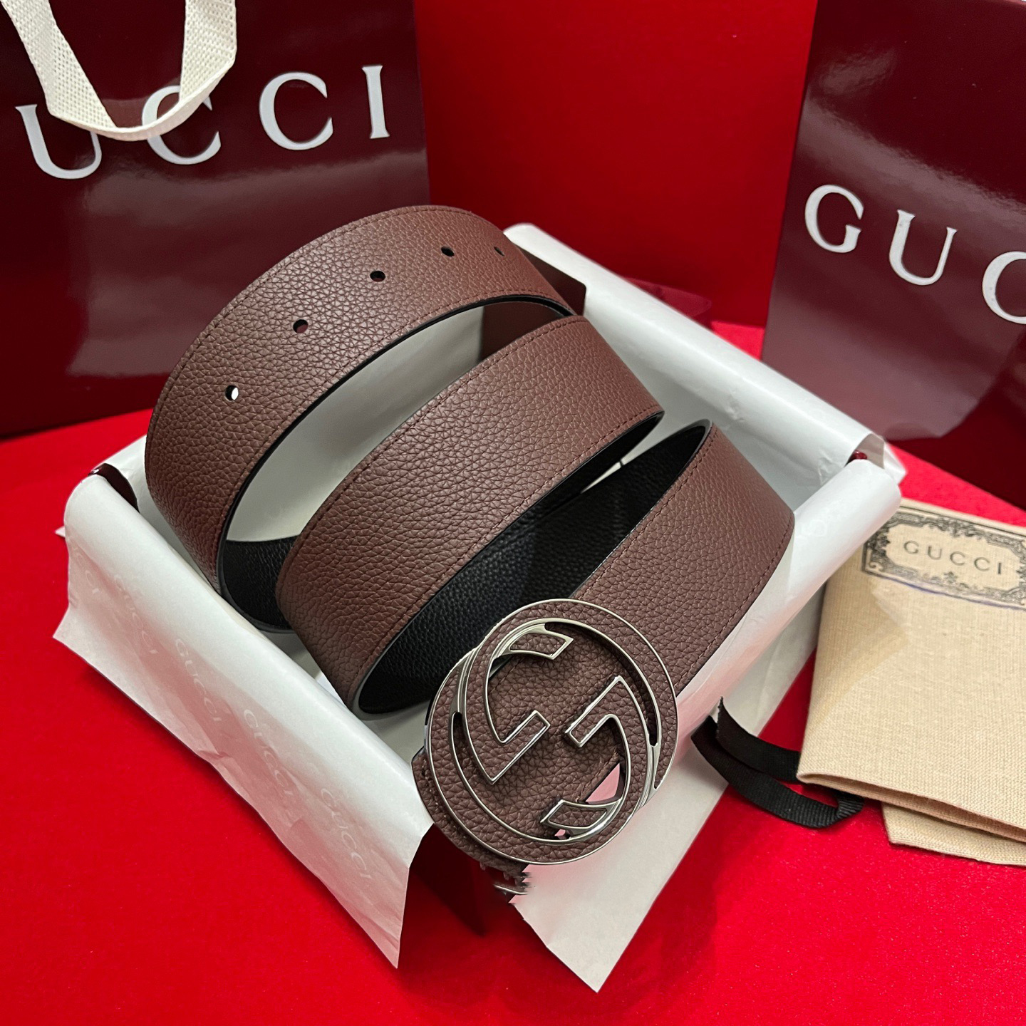 Gucci Designer Belt Mens Belts Luxury Belt Length 100-125cm Men Belt Fashion Classics Casual Classic Letter Smooth Buckle Designer High Quality Belt