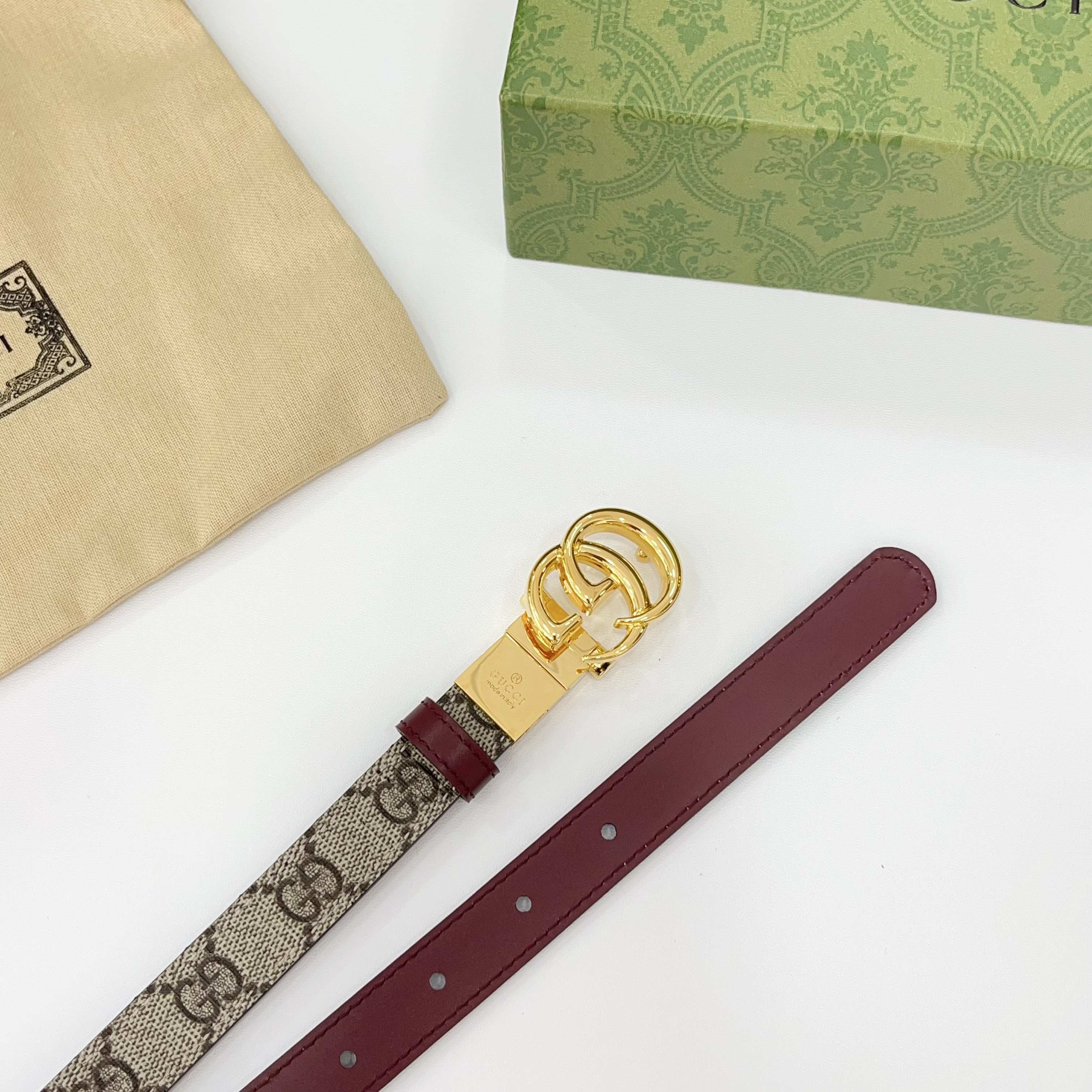 Gucci Belts For Women Designer Belt Womens Formal Smooth Buckle Woman Narrow Genuine Leather Golden Bronze Cowhide Design Thin Optional High Quality