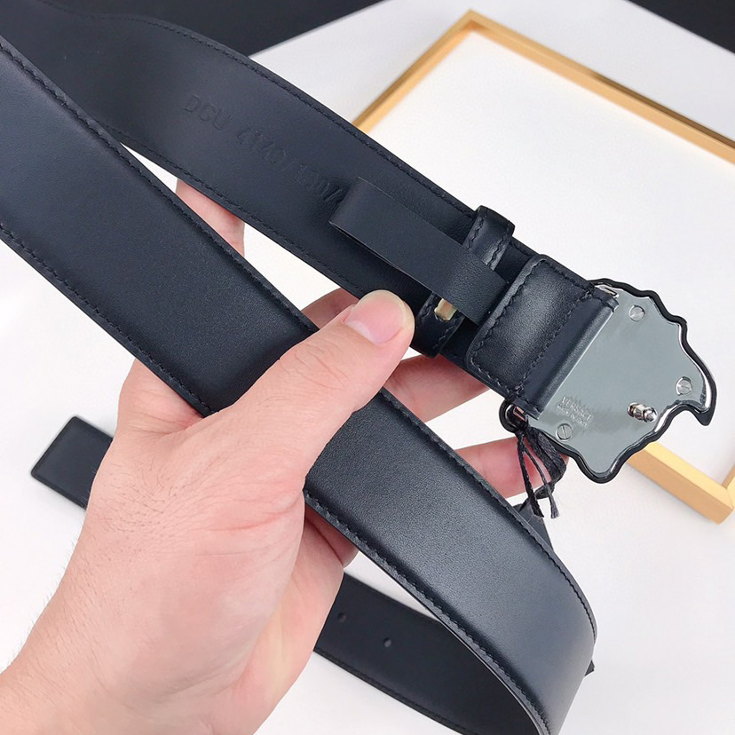 Versace Designer Belt Mens Belts Womens Brand Belt Luxury Belt Length 100-125cm Woman Men Belt Fashion Classics Casual Classic Solid Smooth Buckle Designer High Quality Belt