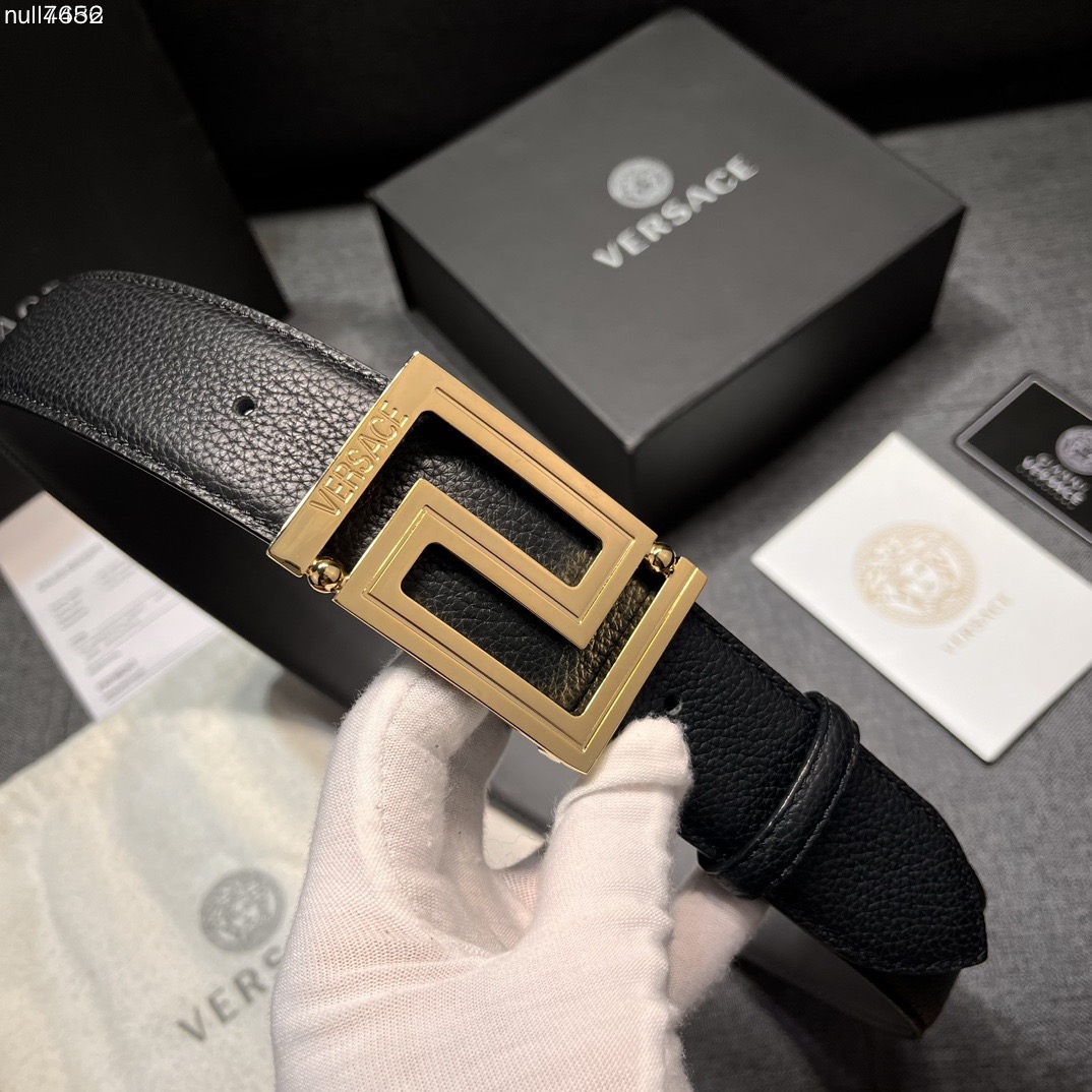 Versace Designer Belt Mens Belts Womens Brand Belt Luxury Belt Length 100-125cm Woman Men Belt Fashion Classics Casual Classic Letter Smooth Buckle Designer High Quality Belt