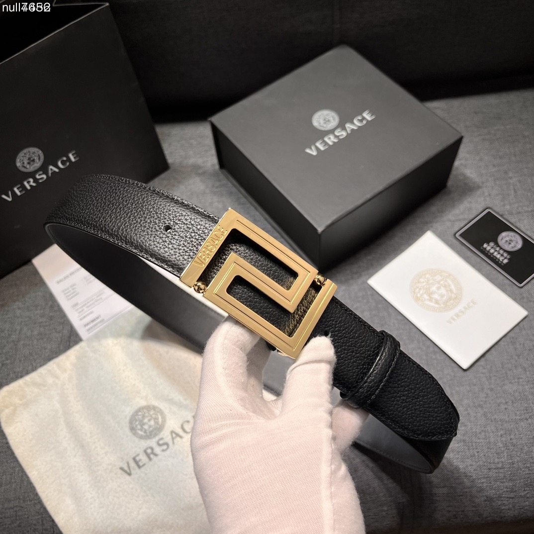 Versace Designer Belt Mens Belts Womens Brand Belt Luxury Belt Length 100-125cm Woman Men Belt Fashion Classics Casual Classic Letter Smooth Buckle Designer High Quality Belt