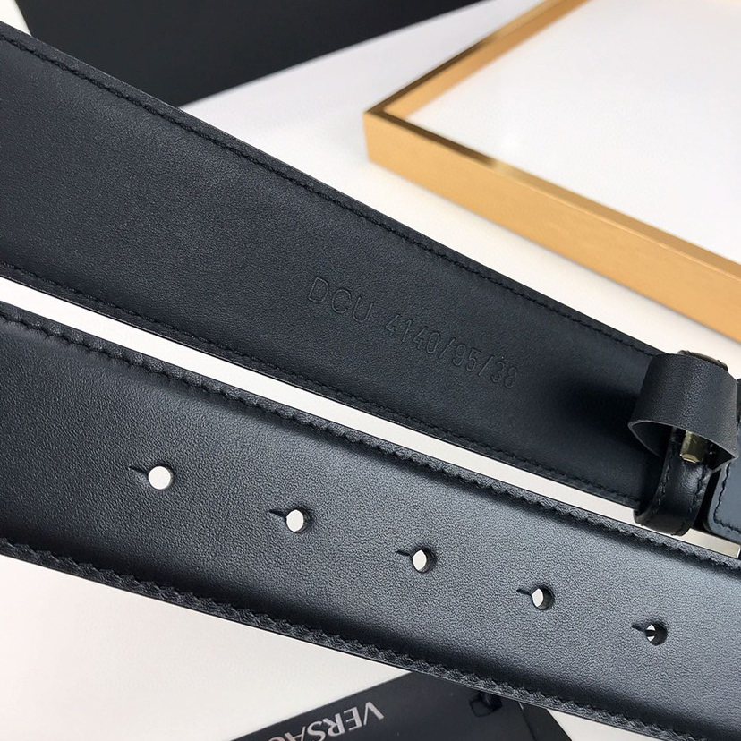 Versace Designer Belt Mens Belts Womens Brand Belt Luxury Belt Length 100-125cm Woman Men Belt Fashion Classics Casual Classic Solid Smooth Buckle Designer High Quality Belt