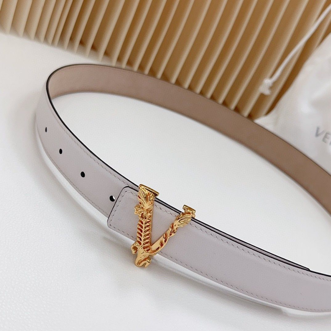 Versace Classic Designer Belt Belts For Women Man Designer Casual Letter Smooth Buckle Belt Couple Lovers Style