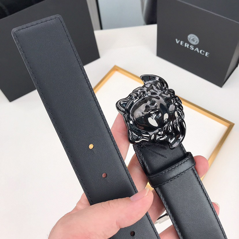 Versace Designer Belt Mens Belts Womens Brand Belt Luxury Belt Length 100-125cm Woman Men Belt Fashion Classics Casual Classic Solid Smooth Buckle Designer High Quality Belt