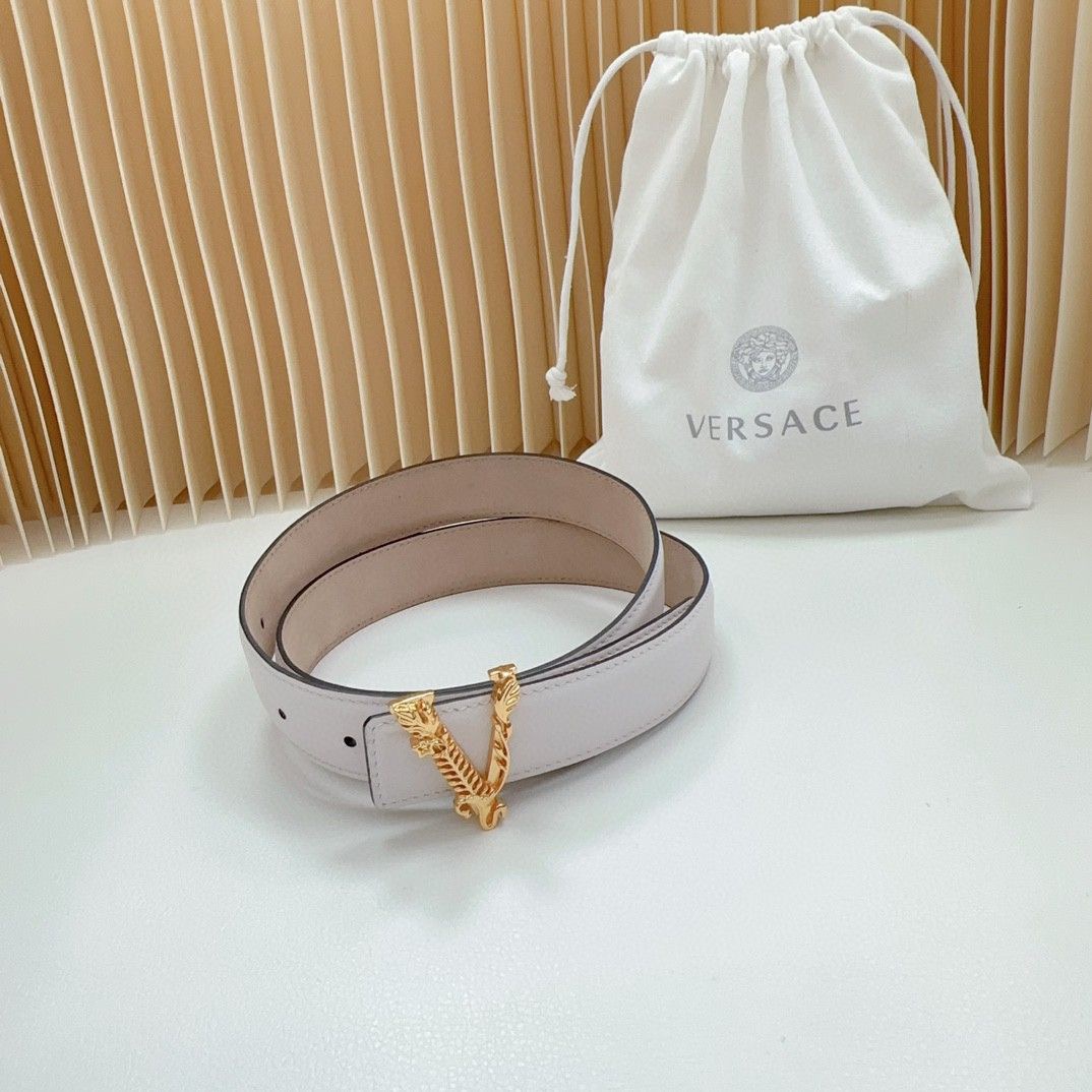 Versace Classic Designer Belt Belts For Women Man Designer Casual Letter Smooth Buckle Belt Couple Lovers Style