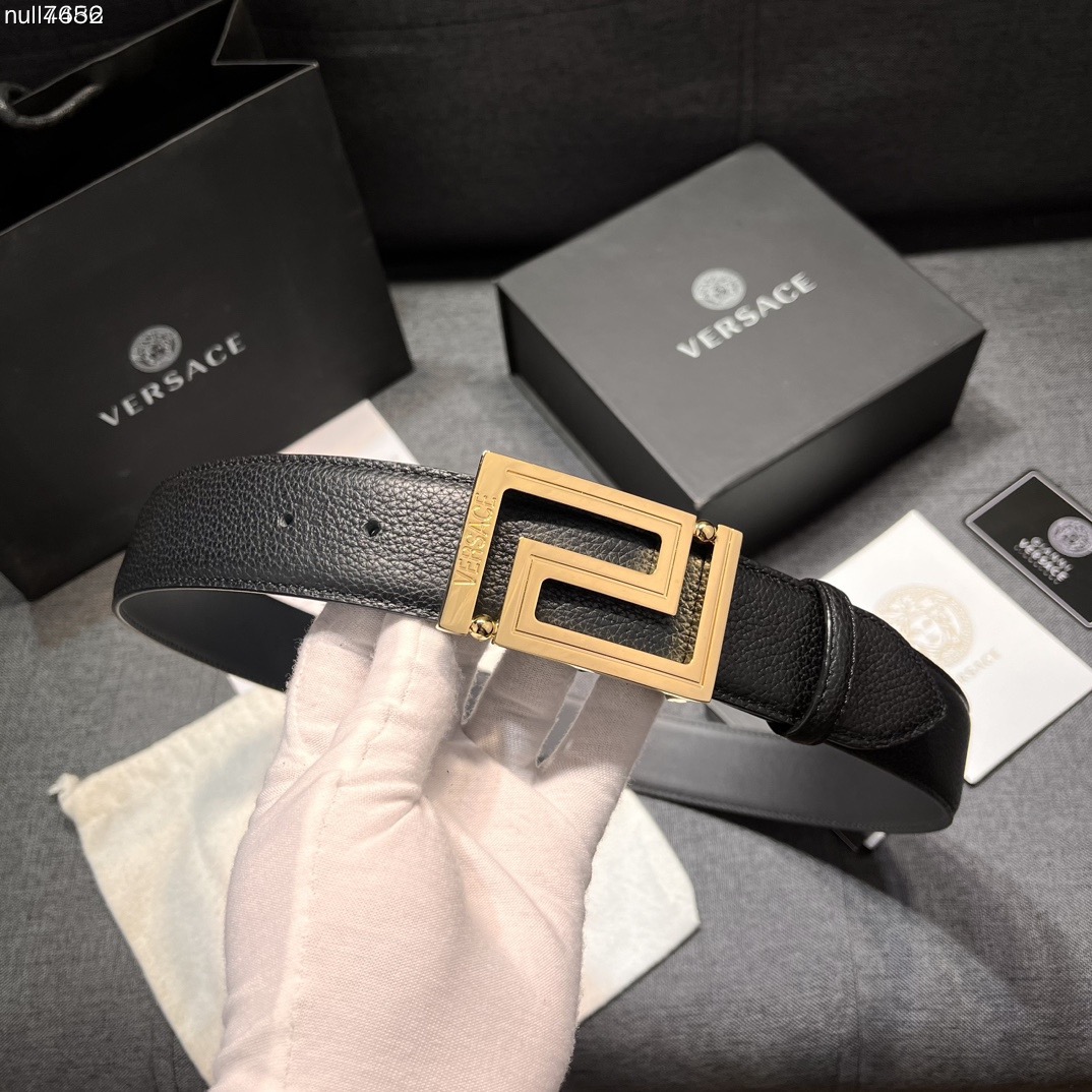 Versace Designer Belt Mens Belts Womens Brand Belt Luxury Belt Length 100-125cm Woman Men Belt Fashion Classics Casual Classic Letter Smooth Buckle Designer High Quality Belt