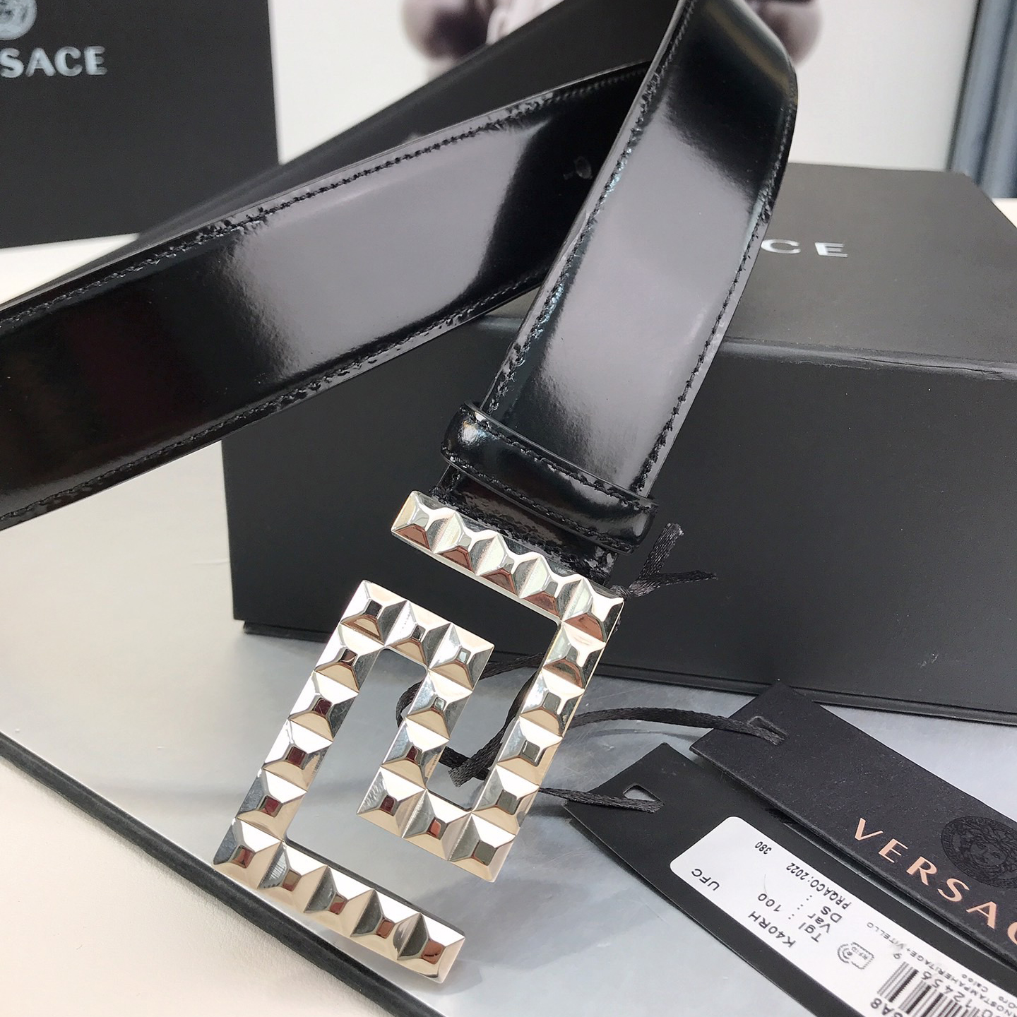 Versace Designer Belt Mens Belts Womens Brand Belt Luxury Belt Length 100-125cm Woman Men Belt Fashion Classics Casual Classic Solid Smooth Buckle Designer High Quality Belt