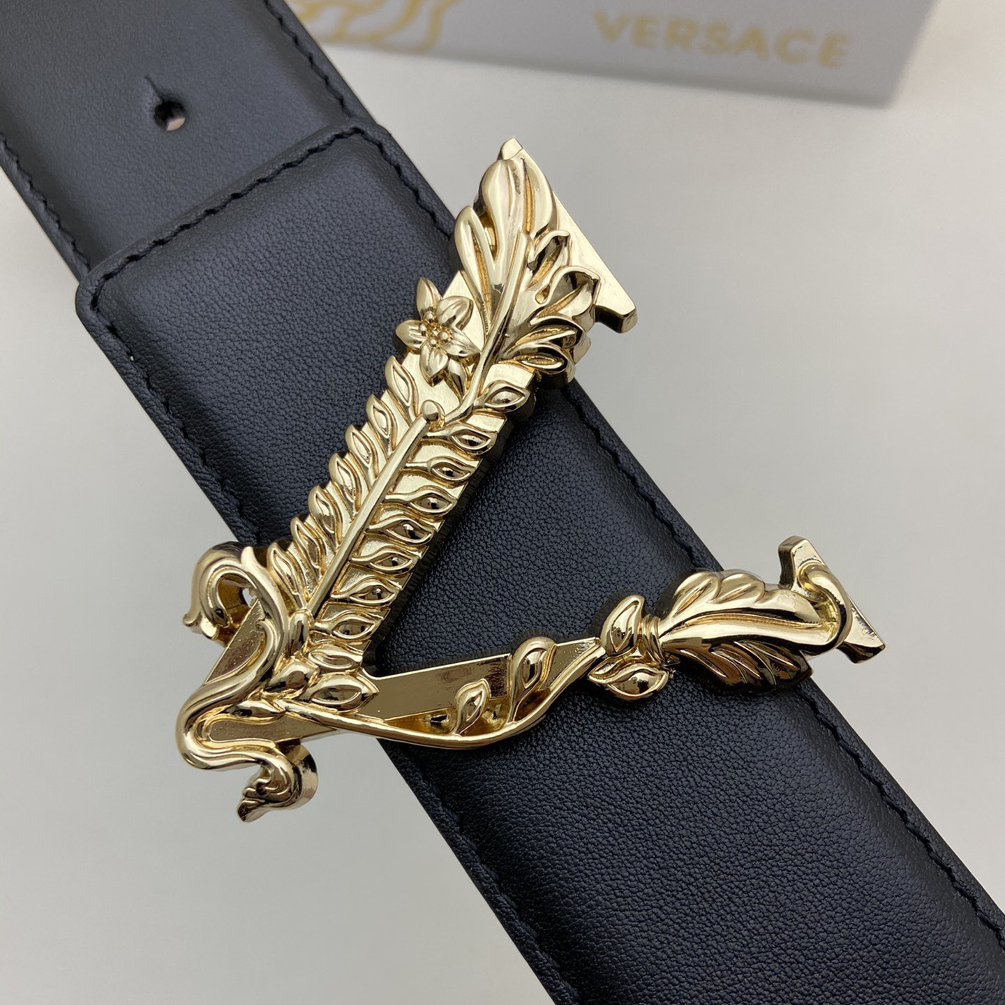 Versace Classic Designer Belt Belts For Women Man Designer Casual Letter Smooth Buckle Belt Couple Lovers Style