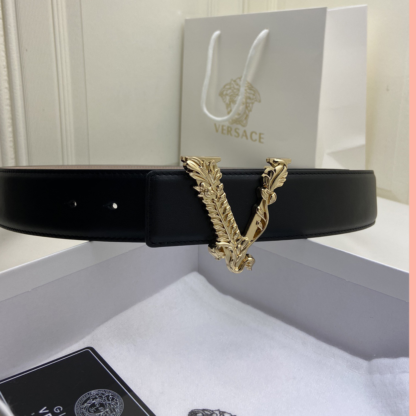 Versace Classic Designer Belt Belts For Women Man Designer Casual Letter Smooth Buckle Belt Couple Lovers Style