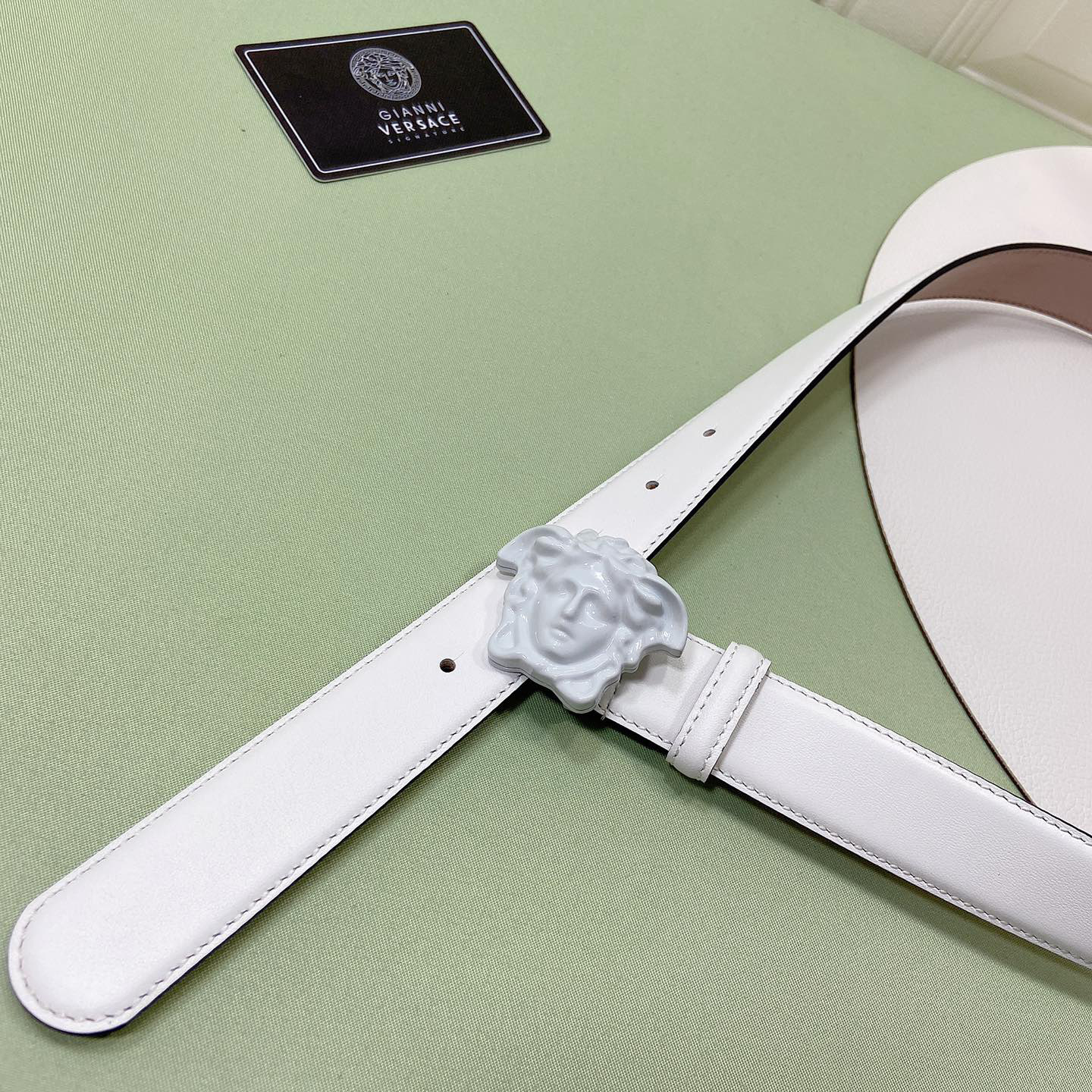 Versace Designer Belt Mens Belts Womens Brand Belt Adopting Double-Sided Cowhide With Fashionable Personality Elegant And Luxurious Casual Style Fashionable Taste Practical And Versatile Woman Men Belt Fashion Designer High Quality Belt