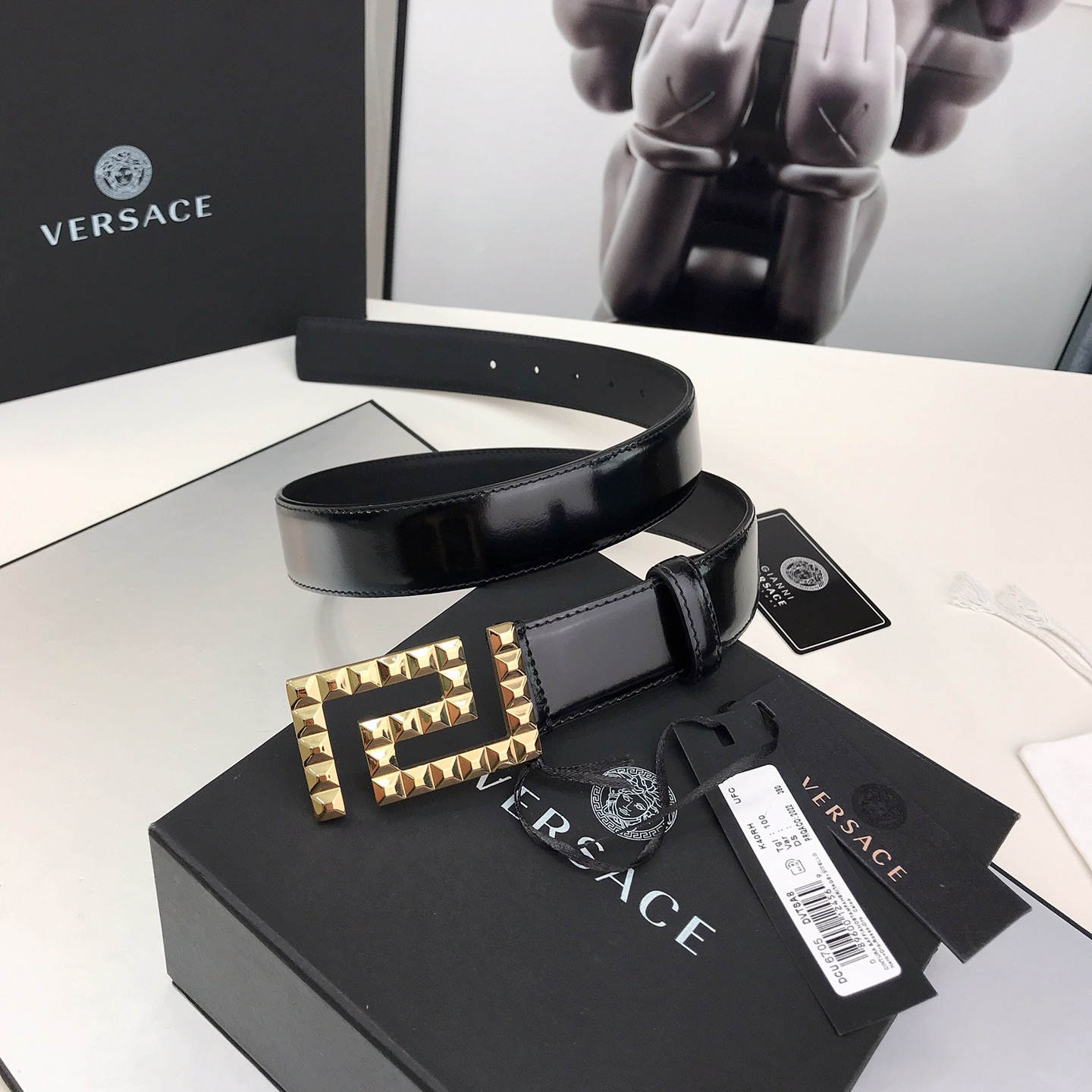 Versace Designer Belt Mens Belts Womens Brand Belt Luxury Belt Length 100-125cm Woman Men Belt Fashion Classics Casual Classic Solid Smooth Buckle Designer High Quality Belt