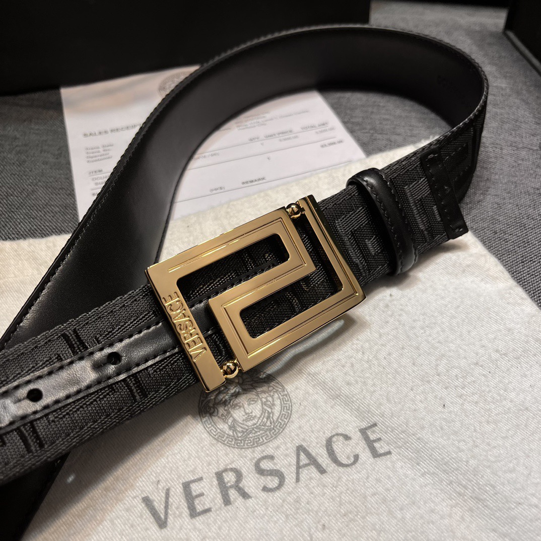 Versace Designer Belt Mens Belts Womens Brand Belt Luxury Belt Length 100-125cm Woman Men Belt Fashion Classics Casual Classic Letter Smooth Buckle Designer High Quality Belt