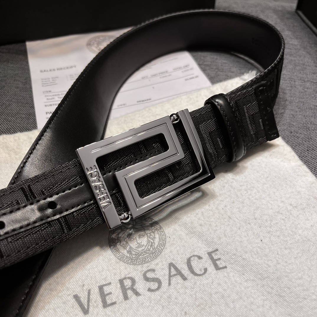 Versace Designer Belt Mens Belts Womens Brand Belt Luxury Belt Length 100-125cm Woman Men Belt Fashion Classics Casual Classic Letter Smooth Buckle Designer High Quality Belt