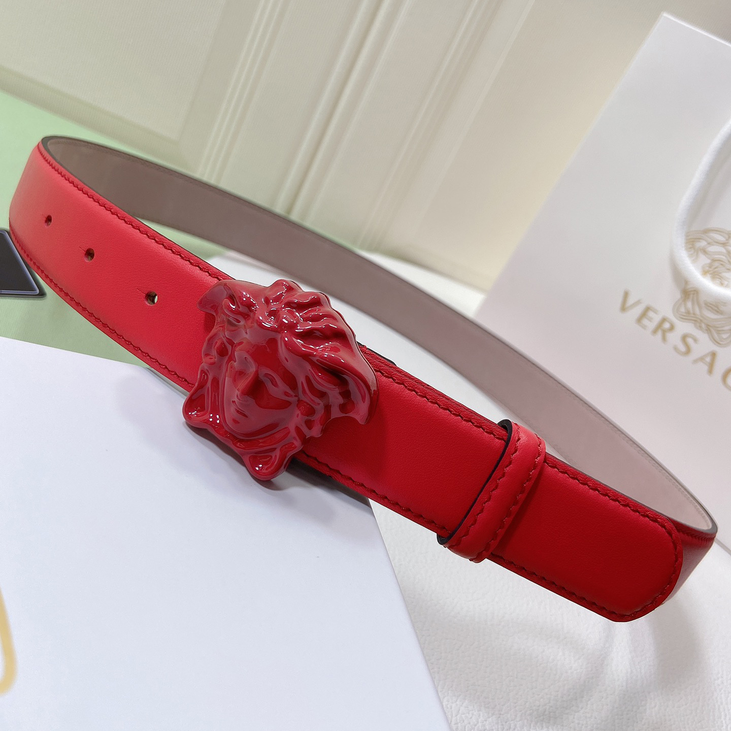 Versace Designer Belt Mens Belts Womens Brand Belt Adopting Double-Sided Cowhide With Fashionable Personality Elegant And Luxurious Casual Style Fashionable Taste Practical And Versatile Woman Men Belt Fashion Designer High Quality Belt