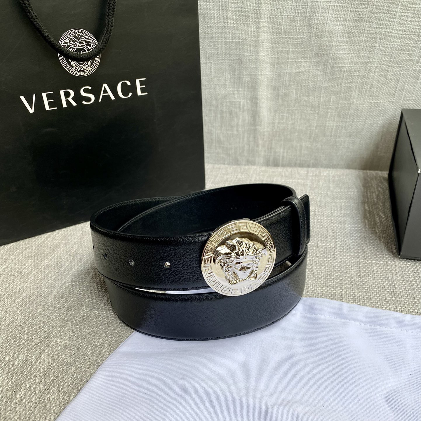 Versace Designer Belt Mens Belts Luxury Belt Length 100-125cm Men Belt Fashion Classics Casual Classic Solid Smooth Buckle Designer High Quality Belt Men With A Width Of 4.0cm And With Box
