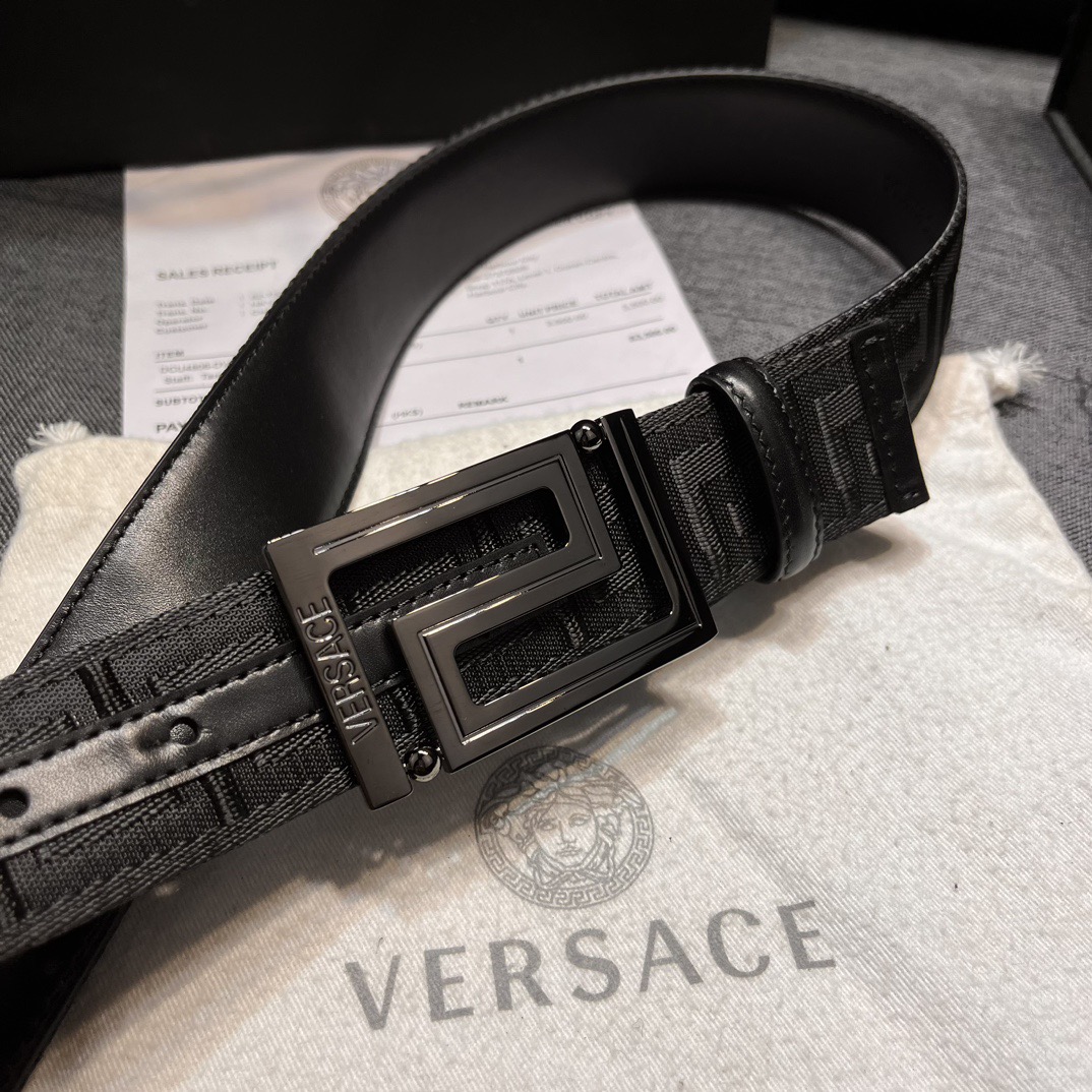 Versace Designer Belt Mens Belts Womens Brand Belt Luxury Belt Length 100-125cm Woman Men Belt Fashion Classics Casual Classic Letter Smooth Buckle Designer High Quality Belt