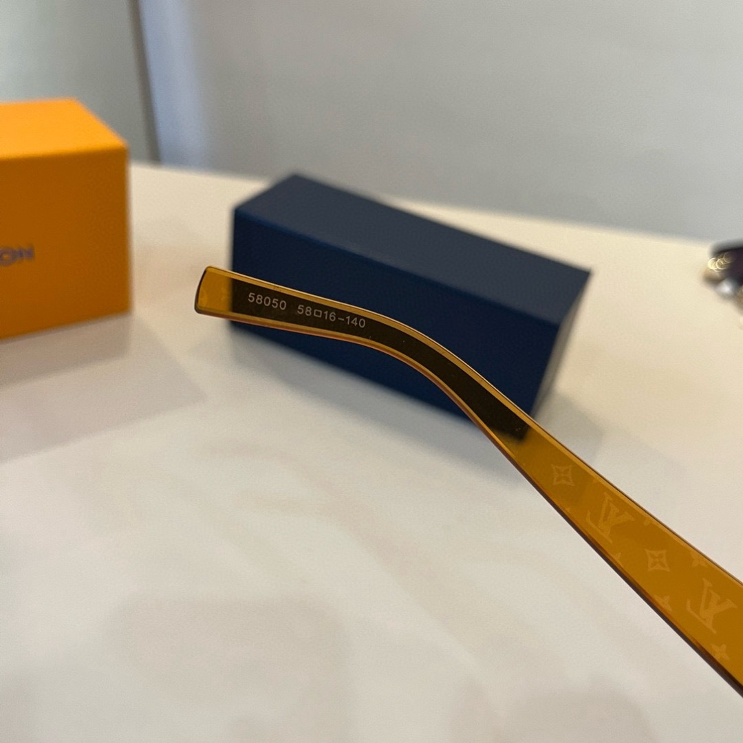 LV Luxury Designer Sunglasses Women Men Designers Goggle Polaroid Lens Sun Glasses Full Frame Eyeglasses Womens Mens Lady With Box