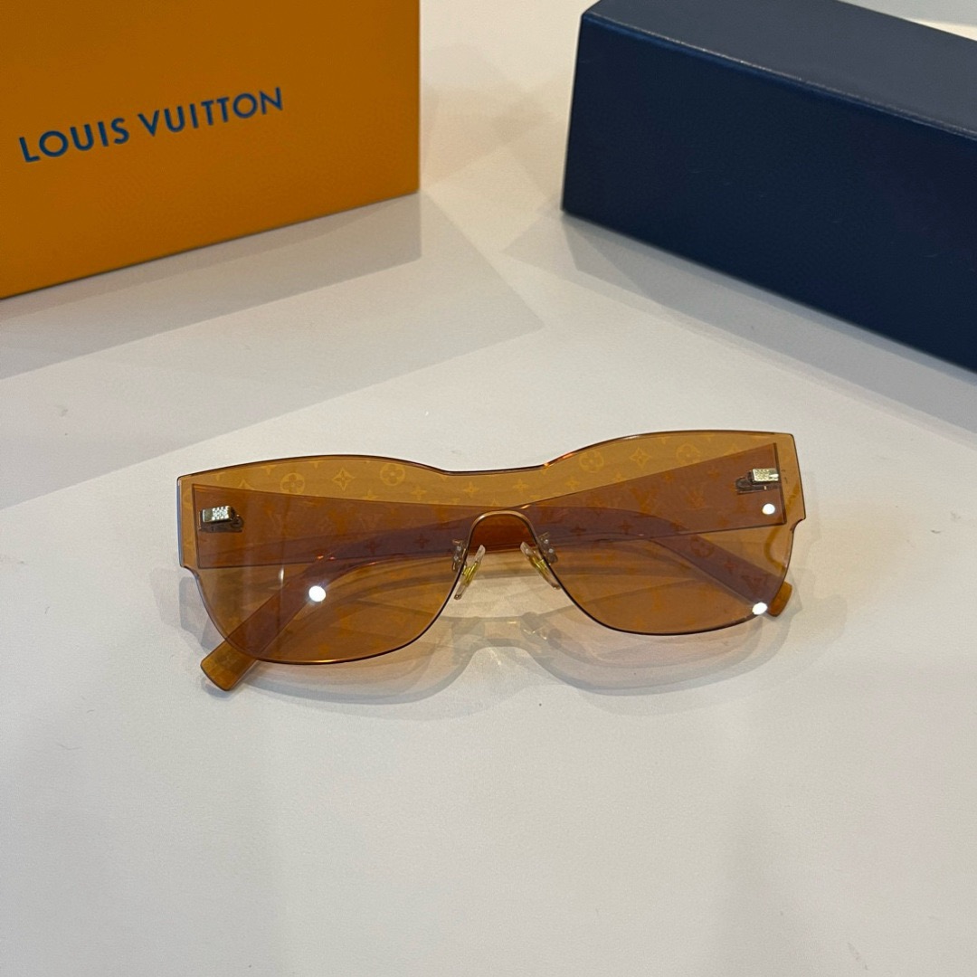 LV Luxury Designer Sunglasses Women Men Designers Goggle Polaroid Lens Sun Glasses Full Frame Eyeglasses Womens Mens Lady With Box